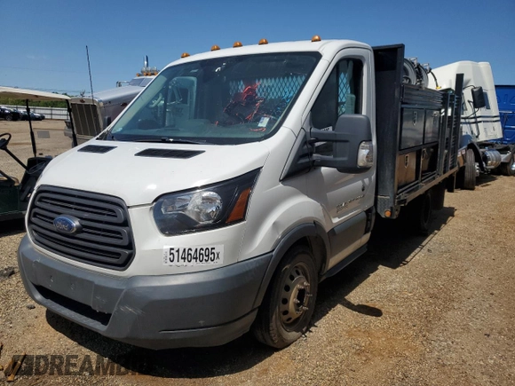 2018 Ford Transit with VIN 1FDRS6ZV7JKB45010, listed as a Copart auction lot 51464695 with 118,697 mi miles and Clean Title. Bid and sale history available at DreamBid. Image 1.