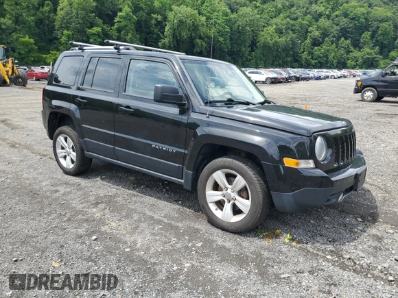 2012 Jeep Patriot Limited with VIN 1C4NJRCB2CD512831, listed as a Copart auction lot 62846455 with 143,251 mi miles and Salvage title. Bid and sale history available at DreamBid. Image 4.