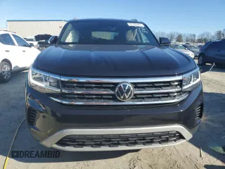 2022 Volkswagen Atlas SE with VIN 1V2DC2CA6NC219879, listed as a Copart auction lot 87439484 with 35,853 mi miles and Salvage title. Bid and sale history available at DreamBid. Image 5.