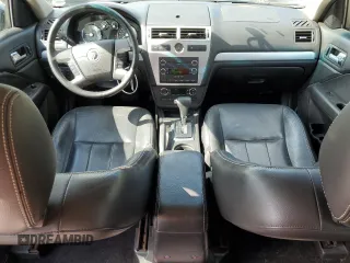2009 Mercury Milan Premier with VIN 3MEHM021X9R617642, listed as a Copart auction lot 52946915 with 128,038 mi miles and Salvage Title. Bid and sale history available at carsss.com. Image 8.