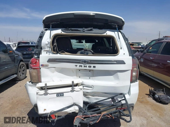 2021 Chevrolet Tahoe Z71 with VIN 1GNSKPKD6MR292371, listed as a IAAI auction lot 41862119 with 81,119 mi miles and . Bid and sale history available at DreamBid. Image 16.