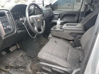 2018 Chevrolet Silverado 1500 LT with VIN 1GCRCREC8JZ180296, listed as a Copart auction lot 43631655 with Not Provided miles and Salvage Title. Bid and sale history available at DreamBid. Image 7.