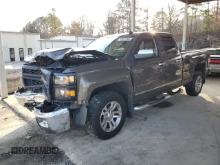 2014 Chevrolet Silverado 1500 LTZ with VIN 1GCVKSEC8EZ172116, listed as a Copart auction lot 45472965 with 196,534 mi miles and Salvage Title. Bid and sale history available at DreamBid. Image 1.
