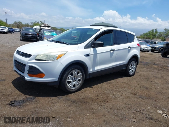 2015 Ford Escape S with VIN 1FMCU0F7XFUB49941, listed as a IAAI auction lot 42111681 with 133,775 mi miles. Bid and sale history available at carsss.com. Image 2.
