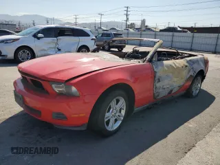 2010 Ford Mustang V6 with VIN 1ZVBP8EN7A5175659, listed as a Copart auction lot 63528844 with 0 mi miles and Non Repairable. Bid and sale history available at carsss.com. Image 1.