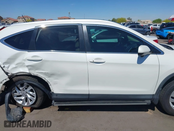 2015 Honda CR-V EX-L with VIN 5J6RM3H74FL016430, listed as a IAAI auction lot 42147267 with 117,656 mi miles and . Bid and sale history available at carsss.com. Image 12.