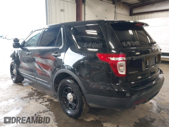 2013 Ford Police Interceptor Utility z VIN 1FM5K8AR0DGC63240, wystawiony jako IAAI lot #41955285 z przebiegiem 235 563 mil mil oraz . Historia ofert i sprzedaży dostępna na DreamBid. Obrazek 3.