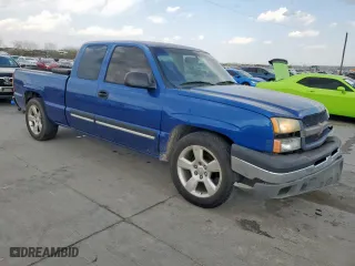 2004 Chevrolet Silverado 1500 with VIN 2GCEC19V241388182, listed as a Copart auction lot 50597315 with 184,273 mi miles and Salvage Title. Bid and sale history available at carsss.com. Image 4.