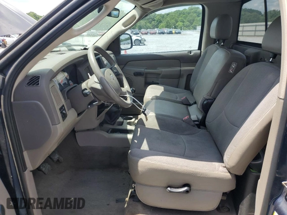 2005 Dodge 1500 ST with VIN 1D7HA16K15J651417, listed as a Copart auction lot 55945455 with 159,063 mi miles and Clean Title. Bid and sale history available at DreamBid. Image 7.