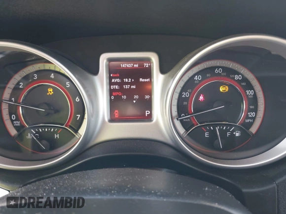 2013 Dodge Journey American Value with VIN 3C4PDCAB2DT501243, listed as a IAAI auction lot 41928930 with 147,437 mi miles and . Bid and sale history available at DreamBid. Image 7.