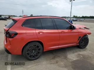 2022 BMW X3 M with VIN 5YM13EC00N9K53625, listed as a Copart auction lot 59045903 with 0 mi miles. Bid and sale history available at carsss.com. Image 3.