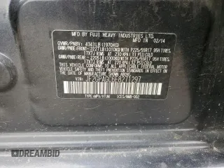 2014 Subaru Crosstrek Limited z VIN JF2GPAGC6E8271297, wystawiony jako Copart lot #55509075 z przebiegiem 134 866 mil mil oraz Szkoda całkowita • Salvage title. Historia ofert i sprzedaży dostępna na DreamBid. Obrazek 13.