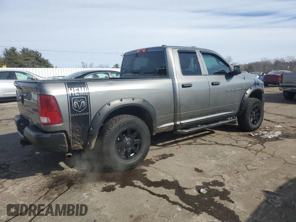 2011 Ram 1500 ST with VIN 1D7RV1GT0BS616826, listed as a Copart auction lot 46655695 with 92,885 mi miles and Salvage Title. Bid and sale history available at carsss.com. Image 3.