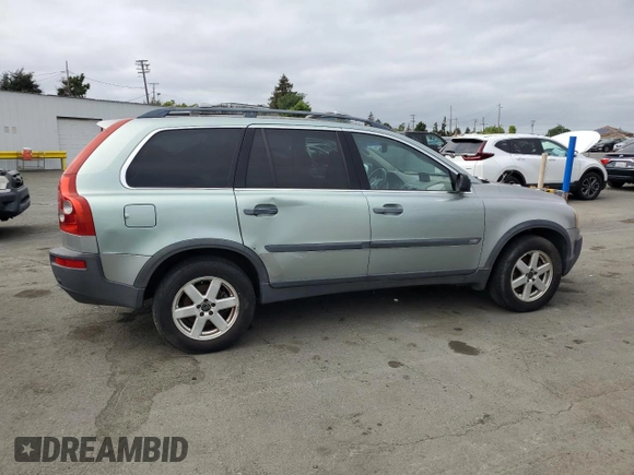 2004 Volvo XC90 with VIN YV1CZ59H141045872, listed as a Copart auction lot 53404175 with 267,373 mi miles and Clean Title. Bid and sale history available at carsss.com. Image 3.