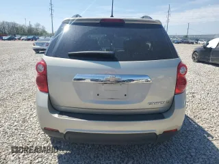 2013 Chevrolet Equinox LT with VIN 2GNALDEK6D6400971, listed as a Copart auction lot 53633555 with 142,694 mi miles and Salvage Title. Bid and sale history available at carsss.com. Image 6.