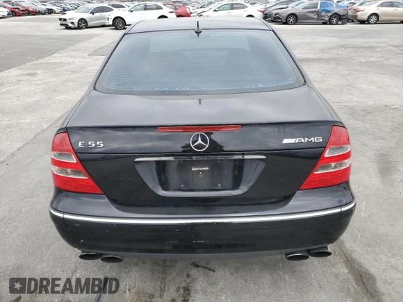 2005 Mercedes-Benz E-Class 5.5L AMG with VIN WDBUF76J85A704293, listed as a Copart auction lot 50822035 with 171,014 mi miles and Salvage Title. Bid and sale history available at carsss.com. Image 6.