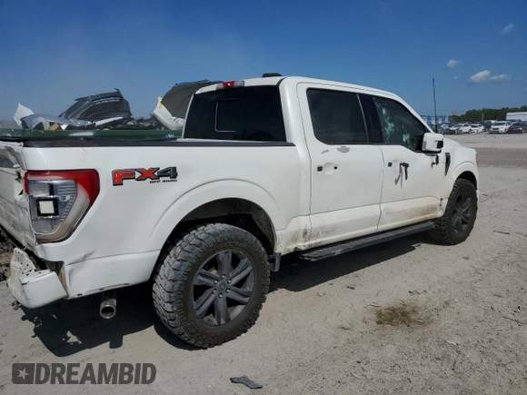 2022 Ford F-150 XL with VIN 1FTFW1E89NFC11943, listed as a Copart auction lot 63868885 with Not provided miles and Non repairable. Bid and sale history available at DreamBid. Image 3.