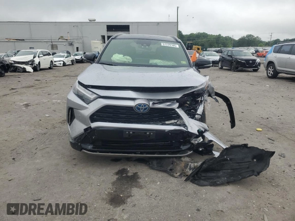 2024 Toyota RAV4 Hybrid XSE with VIN JTME6RFV0RD569013, listed as a Copart auction lot 57239165 with 5,187 mi miles and Salvage title. Bid and sale history available at DreamBid. Image 5.