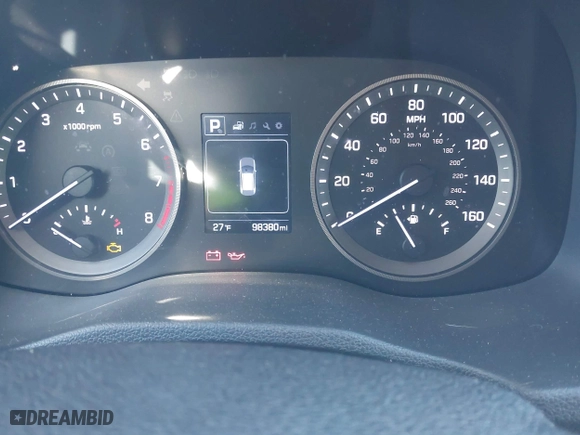 2016 Hyundai Tucson SE with VIN KM8J3CA42GU092788, listed as a IAAI auction lot 41297860 with 98,380 mi miles. Bid and sale history available at carsss.com. Image 7.