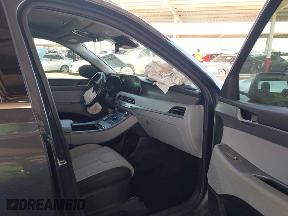 2022 Hyundai Palisade SEL with VIN KM8R24HE6NU358742, listed as a IAAI auction lot 41938961 with 46,359 mi miles and . Bid and sale history available at DreamBid. Image 5.