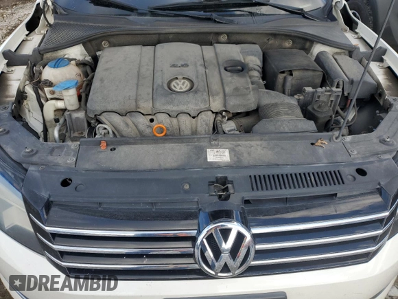 2012 Volkswagen Passat S with VIN 1VWAP7A36CC016432, listed as a Copart auction lot 82364874 with Not provided miles and Salvage title. Bid and sale history available at DreamBid. Image 11.