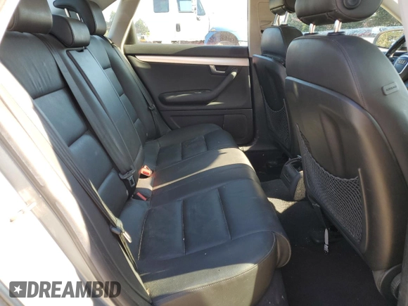 2007 Audi A4 2.0T with VIN WAUDF78E07A170949, listed as a Copart auction lot 63850645 with 176,621 mi miles and Salvage title. Bid and sale history available at DreamBid. Image 10.