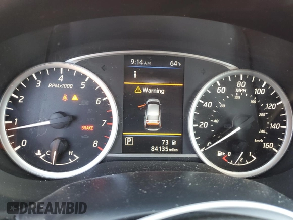 2019 Nissan Sentra SR with VIN 3N1AB7AP4KY253952, listed as a Copart auction lot 55971085 with 84,135 mi miles and Salvage Title. Bid and sale history available at DreamBid. Image 9.