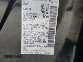 2014 Infiniti QX60 с VIN 5N1AL0MN6EC554419, выставлен на аукционе Copart как лот 60925225 с пробегом 104 621 миль миль и Чистый • Clean title. История ставок и продаж доступна на DreamBid. Изображение 13.