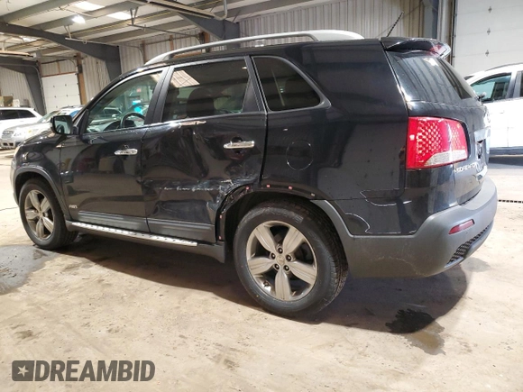 2012 Kia Sorento EX with VIN 5XYKUDA27CG281054, listed as a Copart auction lot 46639705 with 129,816 mi miles and Salvage Title. Bid and sale history available at carsss.com. Image 2.