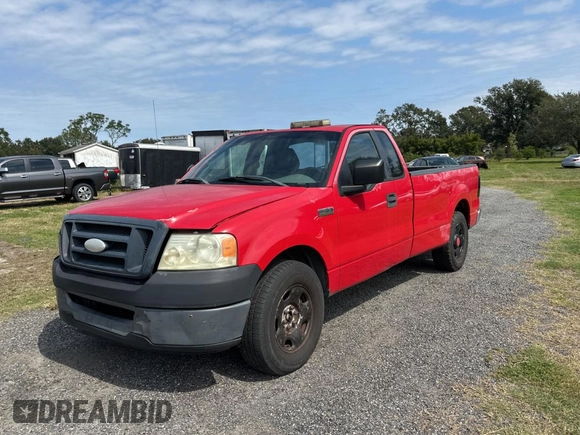 2007 Ford F-150 XL with VIN 1FTRF12W47KB40354, listed as a Copart auction lot 76802094 with 347,761 mi miles and Clean title. Bid and sale history available at DreamBid. Image 2.