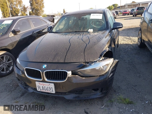 2015 BMW 3 Series 328i xDrive with VIN WBA3B3C57FF547110, listed as a IAAI auction lot 41870141 with 49,412 mi miles and . Bid and sale history available at carsss.com. Image 12.
