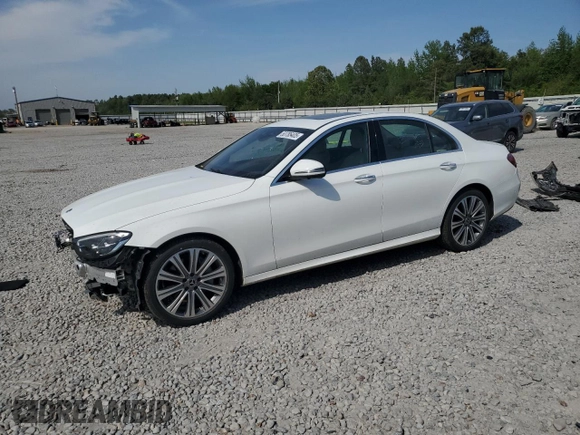 2021 Mercedes-Benz E 350 with VIN W1KZF8EBXMA922053, listed as a Copart auction lot 53785405 with 89,589 mi miles and Salvage Title. Bid and sale history available at DreamBid. Image 1.