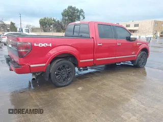 2011 Ford F-150 XLT with VIN 1FTFW1ET2BFC71384, listed as a IAAI auction lot 41538077 with 172,437 mi miles. Bid and sale history available at carsss.com. Image 4.