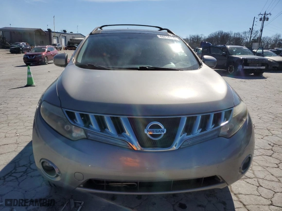 2010 Nissan Murano S with VIN JN8AZ1MU1AW011797, listed as a Copart auction lot 48214155 with 128,430 mi miles and Clean Title. Bid and sale history available at carsss.com. Image 5.