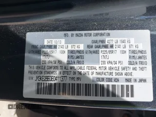 2014 Mazda CX-5 Sport with VIN JM3KE2BE0E0411377, listed as a IAAI auction lot 42143229 with 137,384 mi miles and . Bid and sale history available at carsss.com. Image 9.