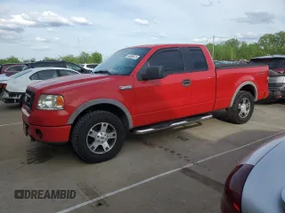 2006 Ford F-150 XLT with VIN 1FTPX14566KB21652, listed as a Copart auction lot 54096675 with 56,237 mi miles and Salvage title. Bid and sale history available at DreamBid. Image 1.