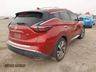 2019 Nissan Murano Platinum with VIN 5N1AZ2MJ7KN133932, listed as a IAAI auction lot 40970143 with 66,549 mi miles and . Bid and sale history available at DreamBid. Image 4.