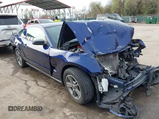 2012 Ford Mustang V6 Premium with VIN 1ZVBP8AM5C5274805, listed as a IAAI auction lot 41934449 with 51,951 mi miles. Bid and sale history available at carsss.com. Image 1.