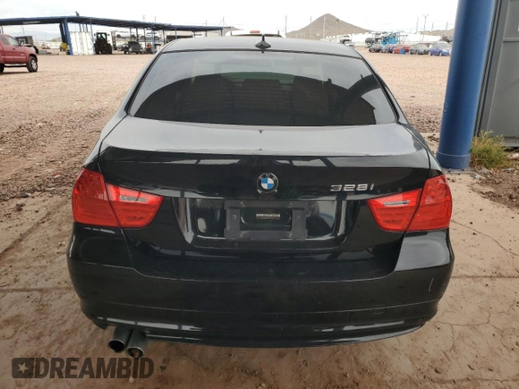 2011 BMW 3 Series 328i with VIN WBAPH5C53BA443023, listed as a Copart auction lot 50731995 with 55,136 mi miles and Salvage Title. Bid and sale history available at carsss.com. Image 6.