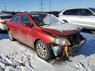 2009 Toyota Corolla with VIN 1NXBU40E09Z037406, listed as a Copart auction lot 89364255 with 81,030 mi miles and Salvage Title. Bid and sale history available at carsss.com. Image 4.