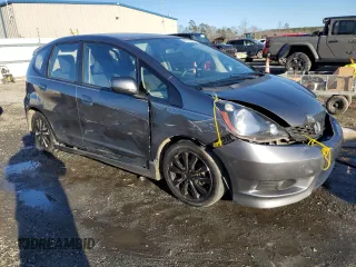 2013 Honda Fit Sport with VIN JHMGE8H57DC072766, listed as a Copart auction lot 42718865 with 173,521 mi miles and Salvage Title. Bid and sale history available at carsss.com. Image 4.