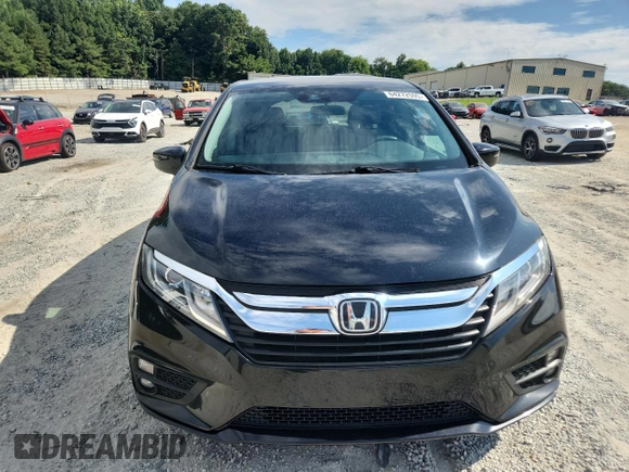2019 Honda Odyssey EX z VIN 5FNRL6H58KB136964, wystawiony jako Copart lot #64272595 z przebiegiem 171 617 mil mil oraz Czysty tytuł • Clean title. Historia ofert i sprzedaży dostępna na DreamBid. Obrazek 5.