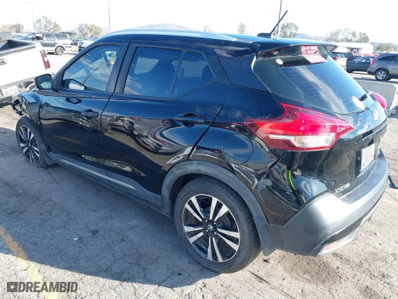 2018 Nissan Kicks SR with VIN 3N1CP5CU2JL511575, listed as a IAAI auction lot 41615315 with 175,722 mi miles. Bid and sale history available at carsss.com. Image 3.