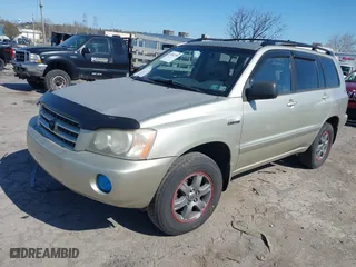 2003 Toyota Highlander with VIN JTEHF21A430149497, listed as a IAAI auction lot 42002355 with 1 mi miles. Bid and sale history available at carsss.com. Image 2.