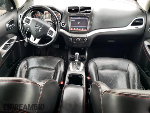2015 Dodge Journey R/T with VIN 3C4PDDEG4FT579263, listed as a Copart auction lot 61129625 with 261,610 mi miles and Salvage title. Bid and sale history available at DreamBid. Image 8.