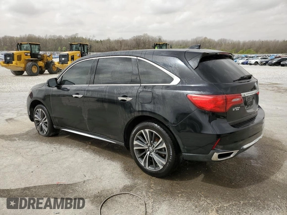 2020 Acura MDX w/Technology Pkg with VIN 5J8YD3H57LL004561, listed as a Copart auction lot 49437885 with 43,334 mi miles and Salvage Title. Bid and sale history available at carsss.com. Image 2.