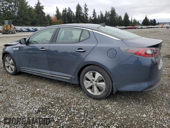 2014 Kia Optima Hybrid EX with VIN KNAGN4AD0E5063891, listed as a Copart auction lot 74816874 with 86,743 mi miles and Salvage Title. Bid and sale history available at carsss.com. Image 2.