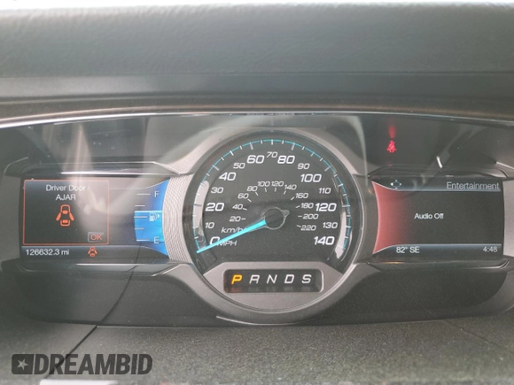 2014 Ford Taurus Limited with VIN 1FAHP2F84EG115535, listed as a Copart auction lot 51953305 with 126,632 mi miles and Salvage Title. Bid and sale history available at DreamBid. Image 9.