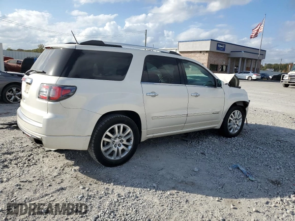 2015 GMC Acadia Denali with VIN 1GKKRTKD9FJ321879, listed as a Copart auction lot 78372804 with 136,087 mi miles and Salvage Title. Bid and sale history available at carsss.com. Image 3.