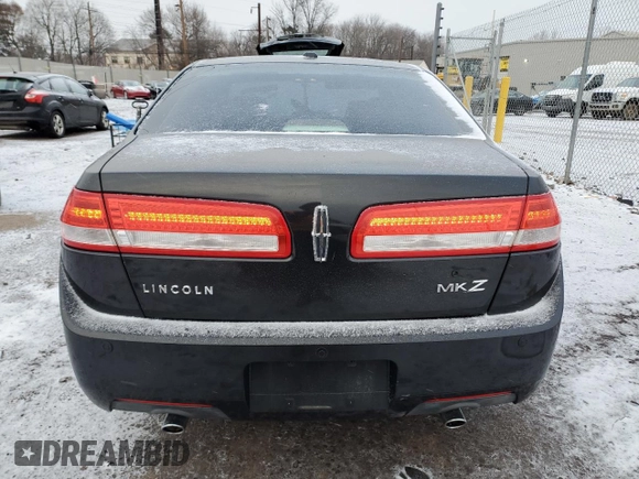 2012 Lincoln MKZ with VIN 3LNHL2GCXCR834377, listed as a Copart auction lot 45908595 with 90,218 mi miles and Salvage Title. Bid and sale history available at carsss.com. Image 6.